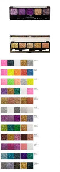 NYX Paleta Creme Glitter